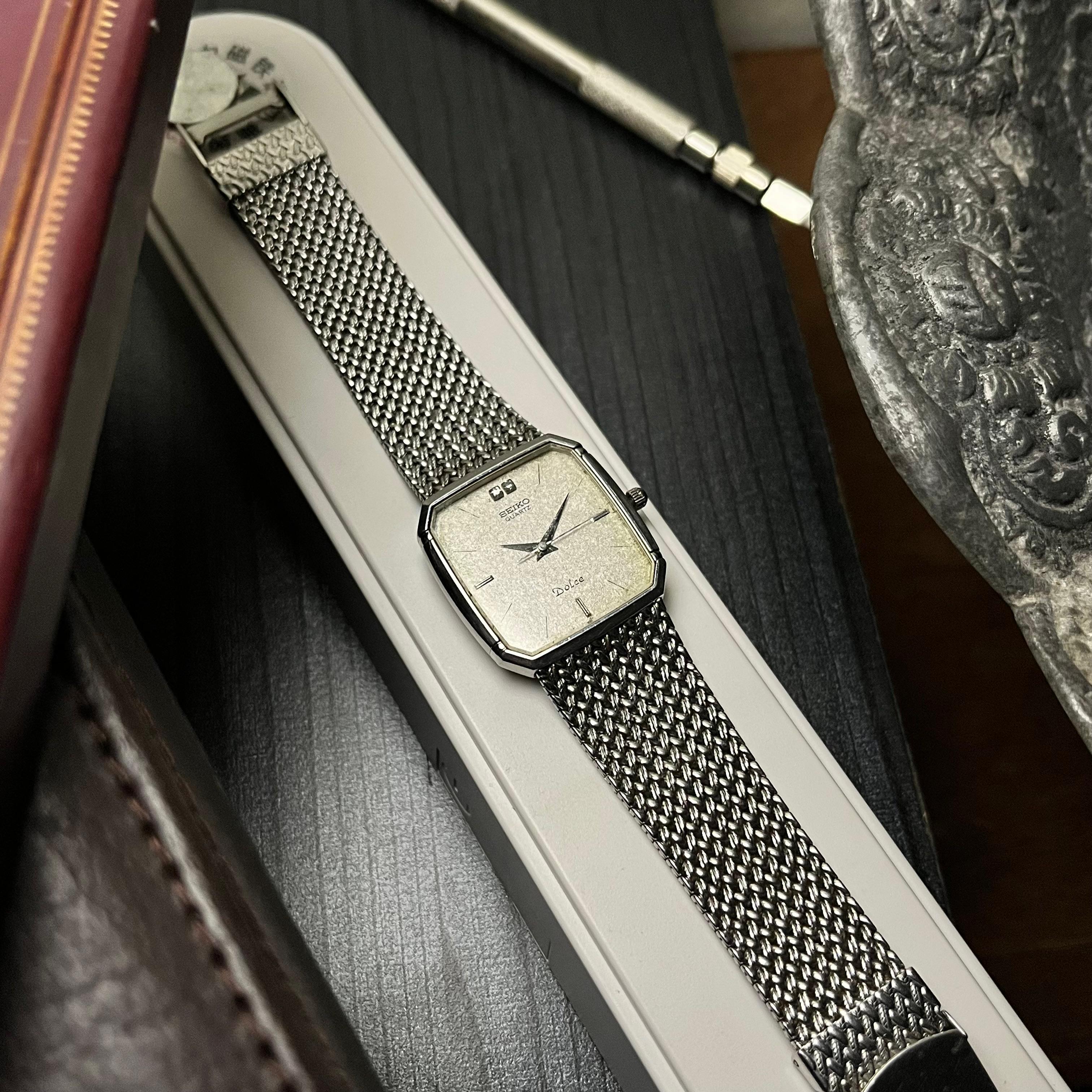 Seiko Dolce Integrated 2P Diamond 1980's Galeri 3