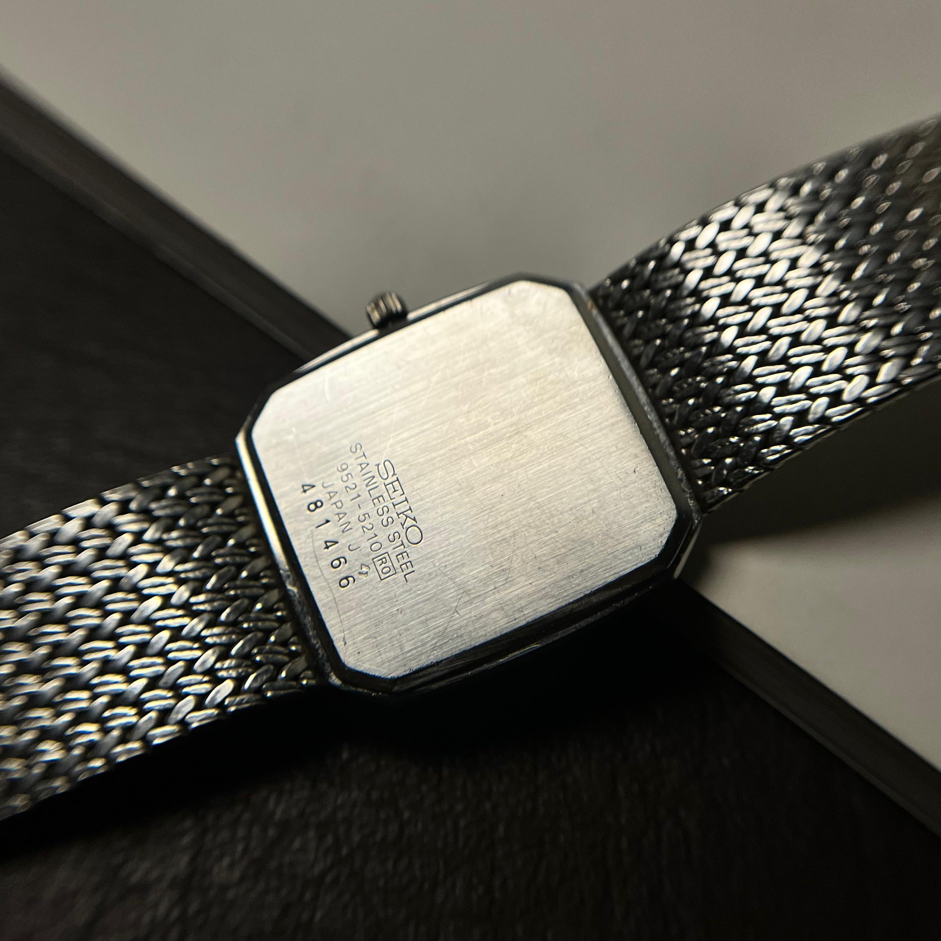 Seiko Dolce Integrated 2P Diamond 1980's Galeri 2